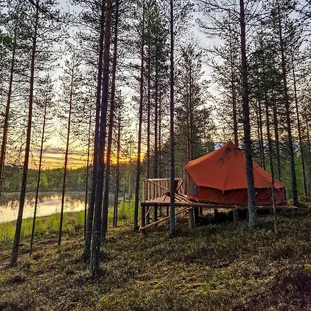 Glamping Laenlammen Tila ロヴァニエミ